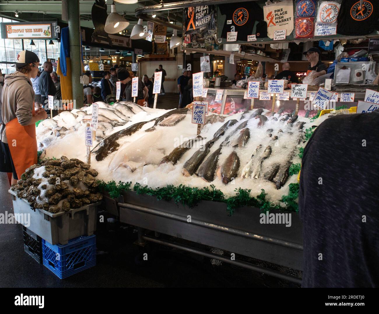 Pike Fish Market, Seattle, USA Stockfoto
