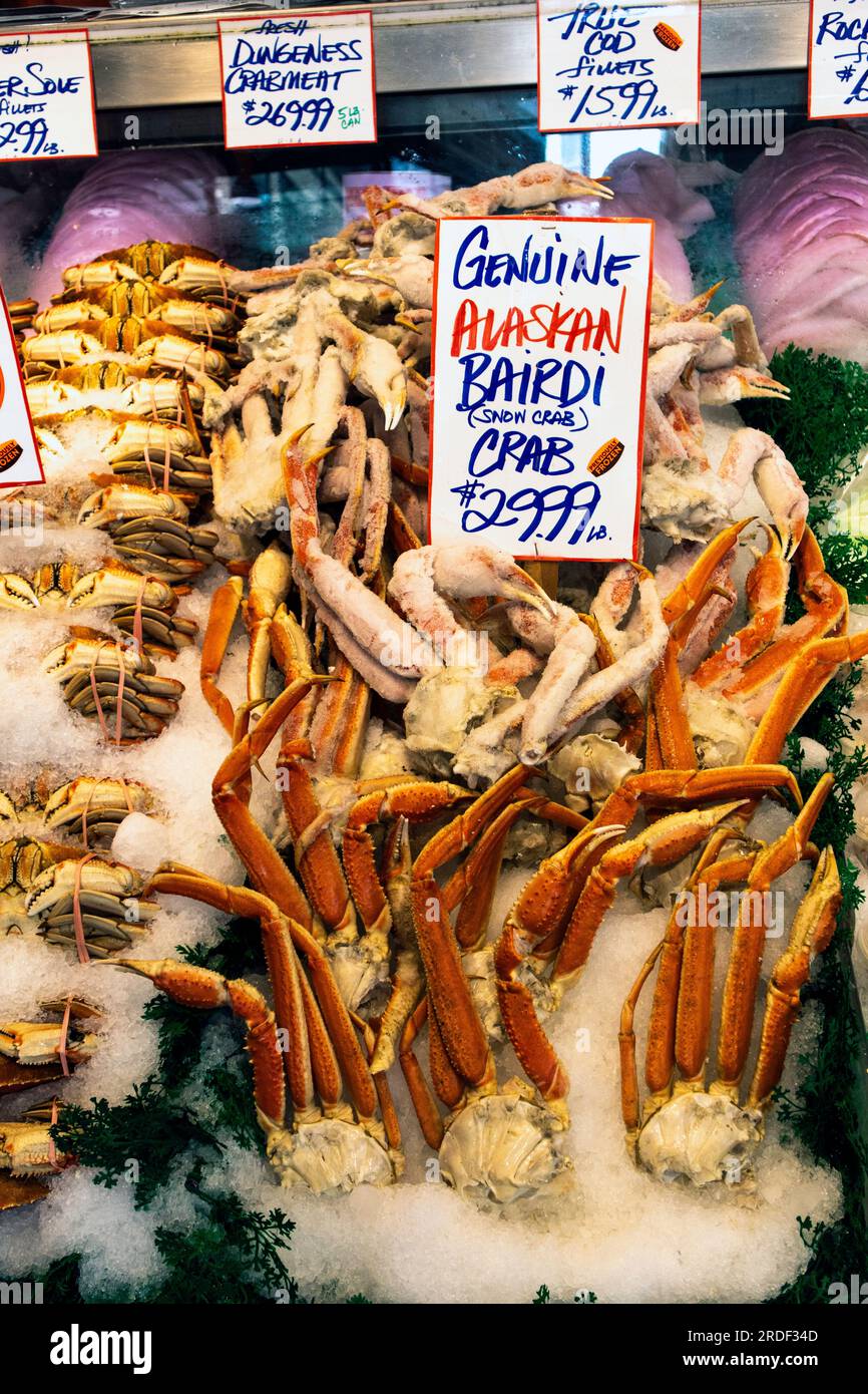 Pike Fish Market, Seattle, USA Stockfoto