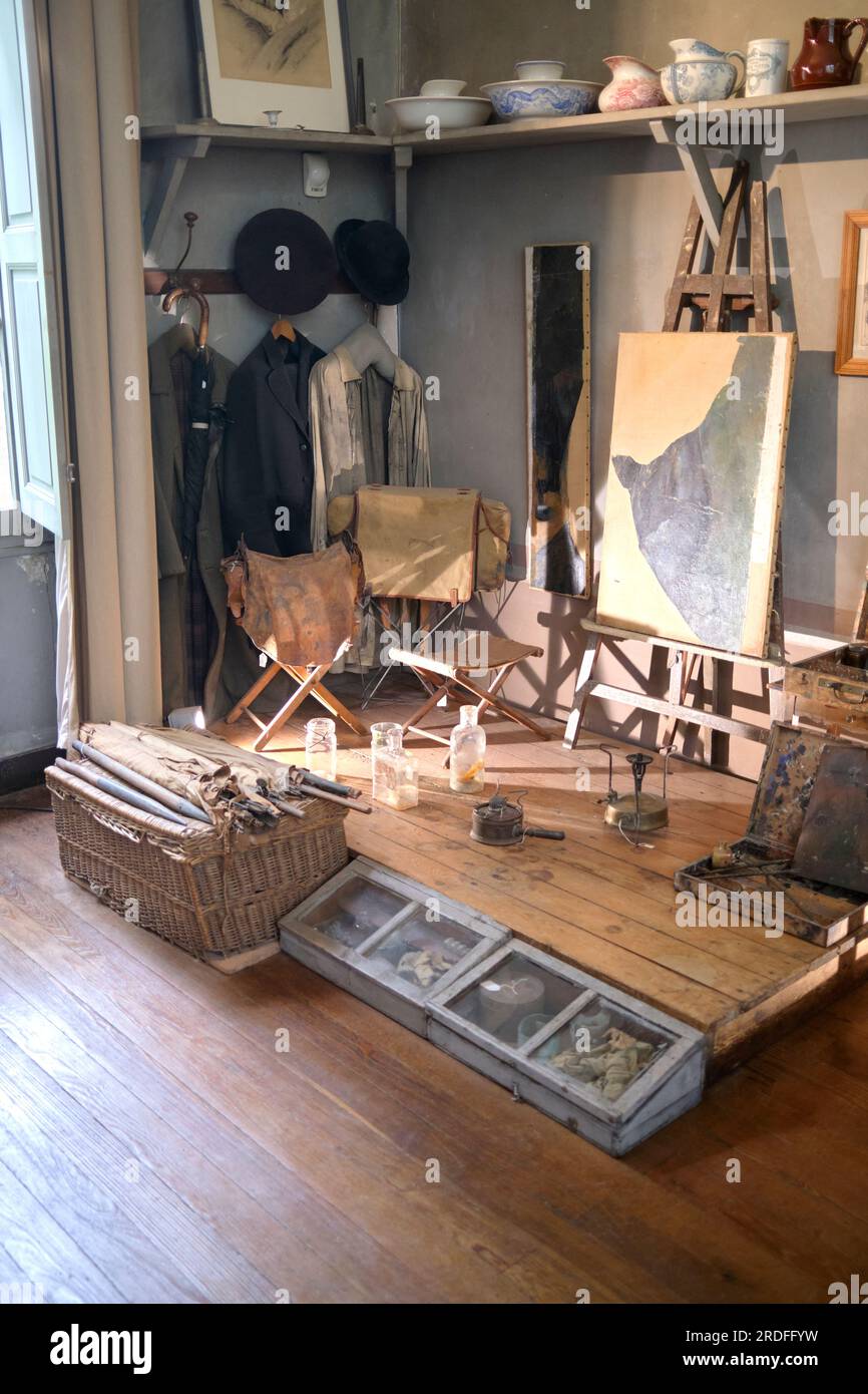 Paul Cezannes Studio in Aix en Provence Frankreich Stockfoto