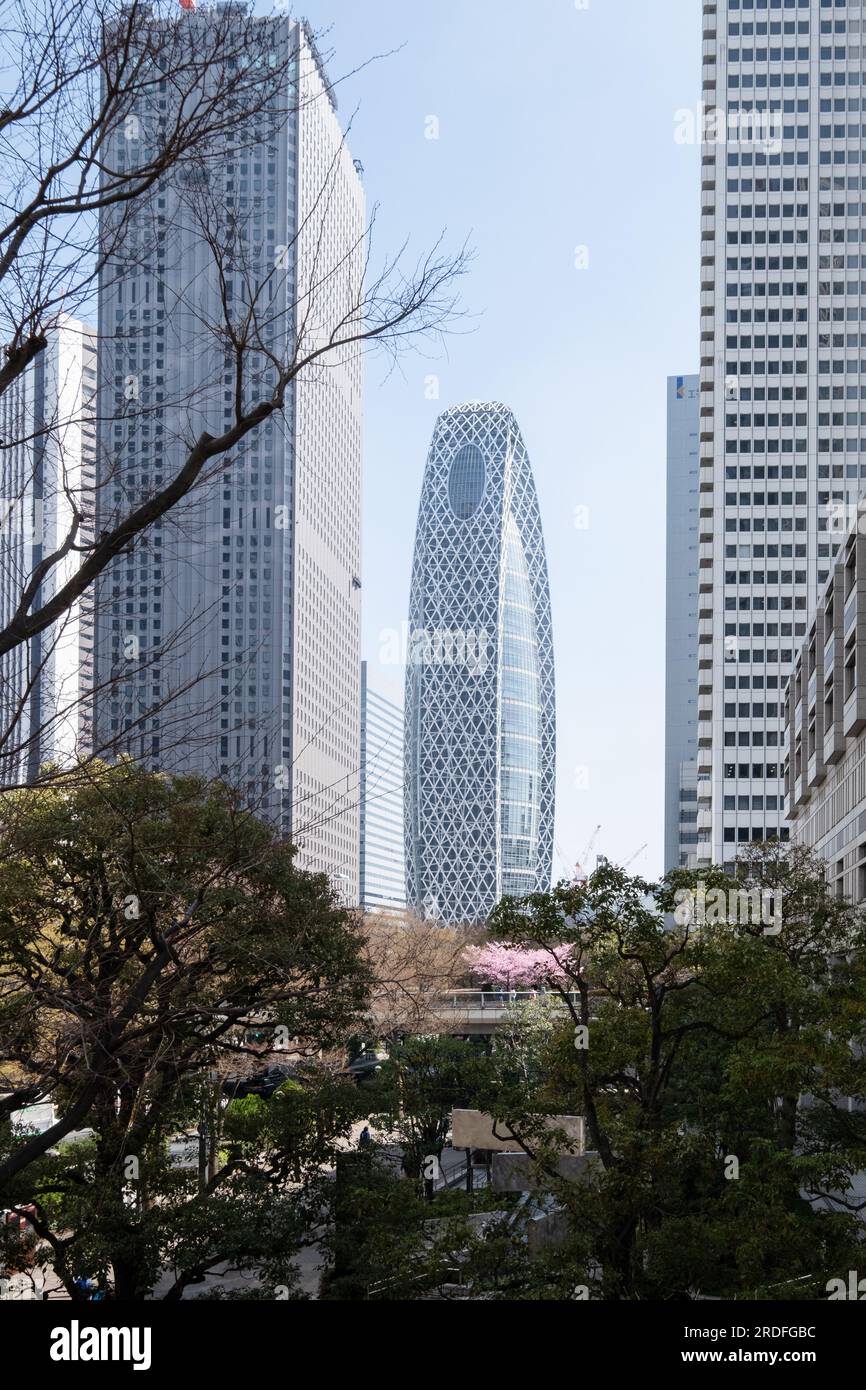 Mode Gakuen Cocoon Tower, Shinjuku, Tokio, Japan. Stockfoto