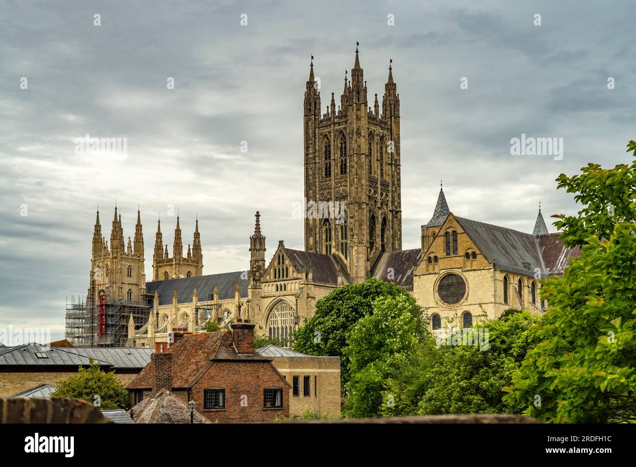 Die Kathedrale von Canterbury, England, Großbritannien, Europa | Canterbury Cathedral, England, Vereinigtes Königreich Großbritannien, Europa Stockfoto