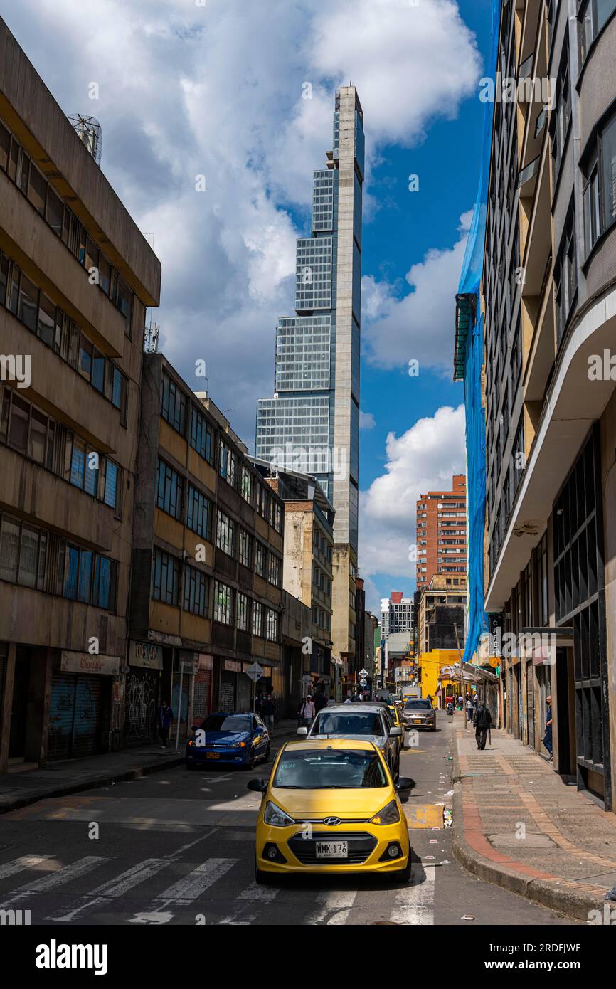 Wolkenkratzer, Bogota, Kolumbien Stockfoto