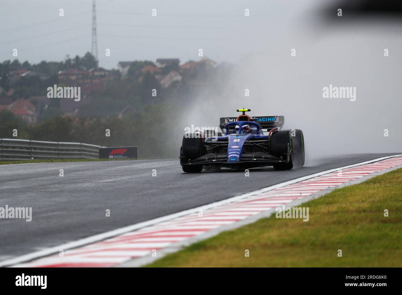 Logan Sargeant (USA) Williams Racing während der Freizeitaktivitäten 1, Freitag, 21. Juli, FORMEL 1 QATAR AIRWAYS GRAND PRIX UNGARN 2023 - Jul21 bis Jul23 2023 Stockfoto