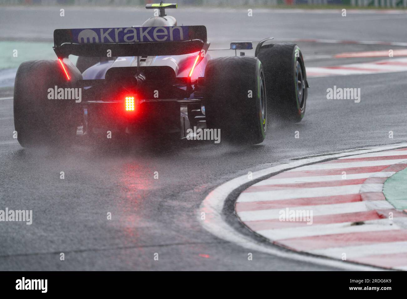 Logan Sargeant (USA) Williams Racing während der Freizeitaktivitäten 1, Freitag, 21. Juli, FORMEL 1 QATAR AIRWAYS GRAND PRIX UNGARN 2023 - Jul21 bis Jul23 2023 Stockfoto
