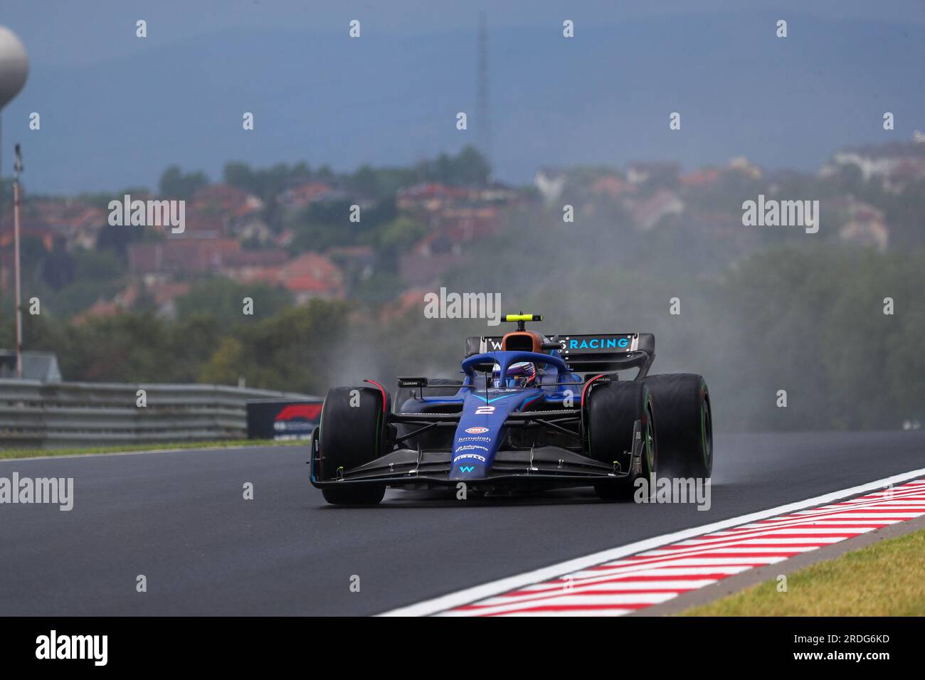 Logan Sargeant (USA) Williams Racing während der Freizeitaktivitäten 1, Freitag, 21. Juli, FORMEL 1 QATAR AIRWAYS GRAND PRIX UNGARN 2023 - Jul21 bis Jul23 2023 Stockfoto