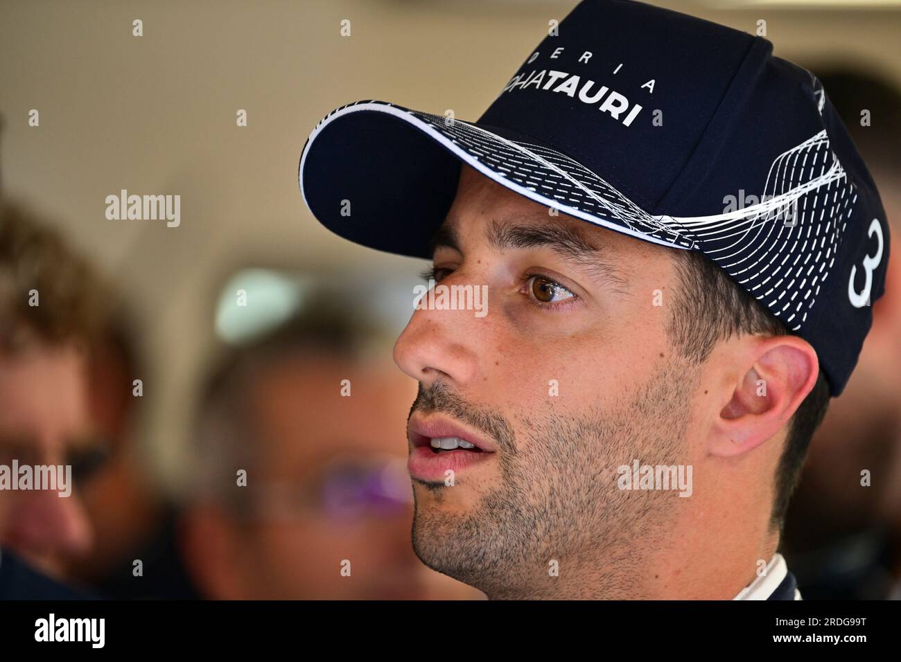 Budapest, Ungarn. 20. Juli 2023. #3 Daniel Ricciardo (AUS, Scuderia AlphaTauri), F1 Grand Prix von Ungarn am 20. Juli 2023 in Ungarn. (Foto von HIGH TWO) dpa/Alamy Live News Stockfoto