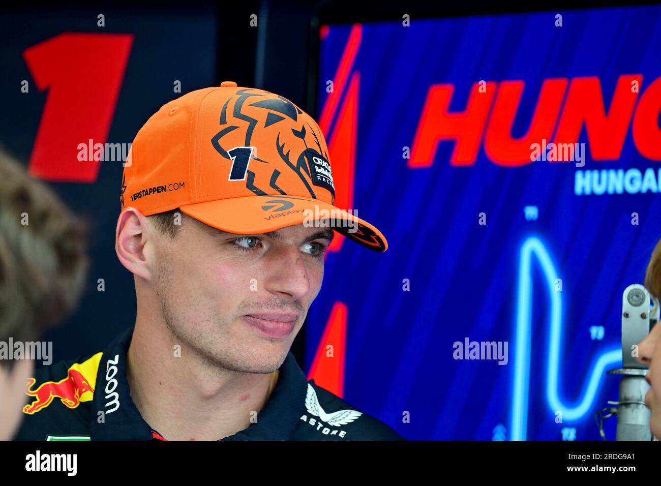 Budapest, Ungarn. 20. Juli 2023. #1 Max Verstappen (NLD, Oracle Red Bull Racing), F1 Grand Prix von Ungarn am 20. Juli 2023 bei der Hungaroring in Budapest, Ungarn. (Foto von HIGH TWO) dpa/Alamy Live News Stockfoto