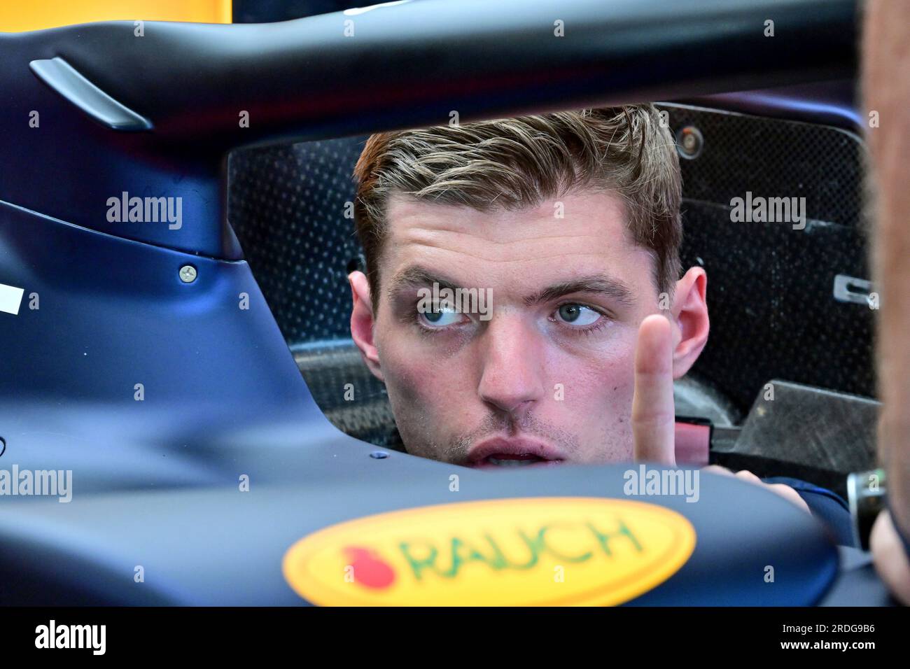 Budapest, Ungarn. 20. Juli 2023. #1 Max Verstappen (NLD, Oracle Red Bull Racing), F1 Grand Prix von Ungarn am 20. Juli 2023 bei der Hungaroring in Budapest, Ungarn. (Foto von HIGH TWO) dpa/Alamy Live News Stockfoto