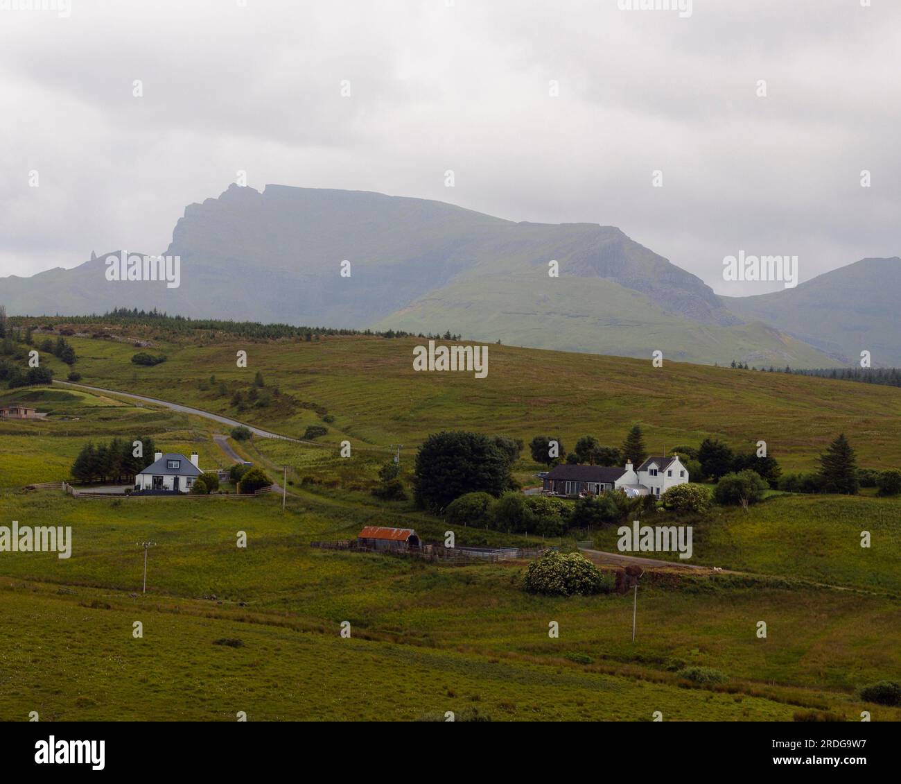 Tour durch die Isle of Skye, Schottland, Großbritannien Stockfoto