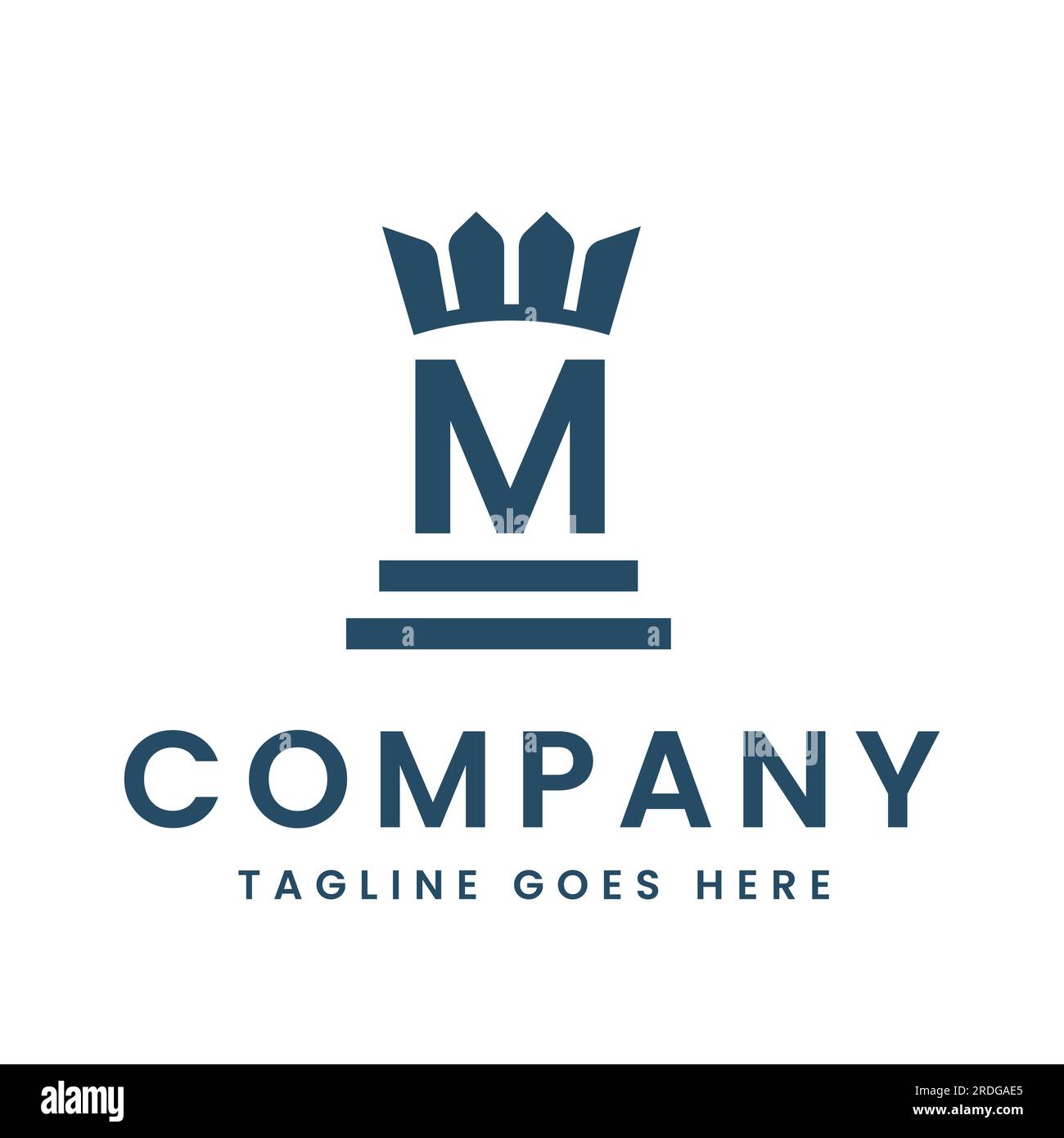 Logo mit Buchstabe „Line M“. Kreatives lineares minimales Monogramm-Symbol. Universelles, elegantes Vektordesign. Premium-Firmenlogo. Grafisches Alpha Stock Vektor