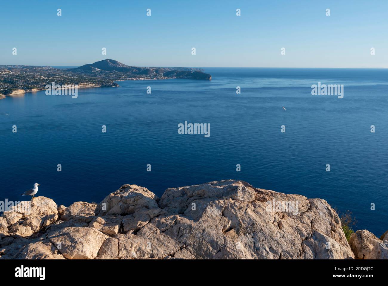 Calpe Bay-Comunidad Autonoma de Valencia, Alicante, Spanien - Stockfoto Stockfoto