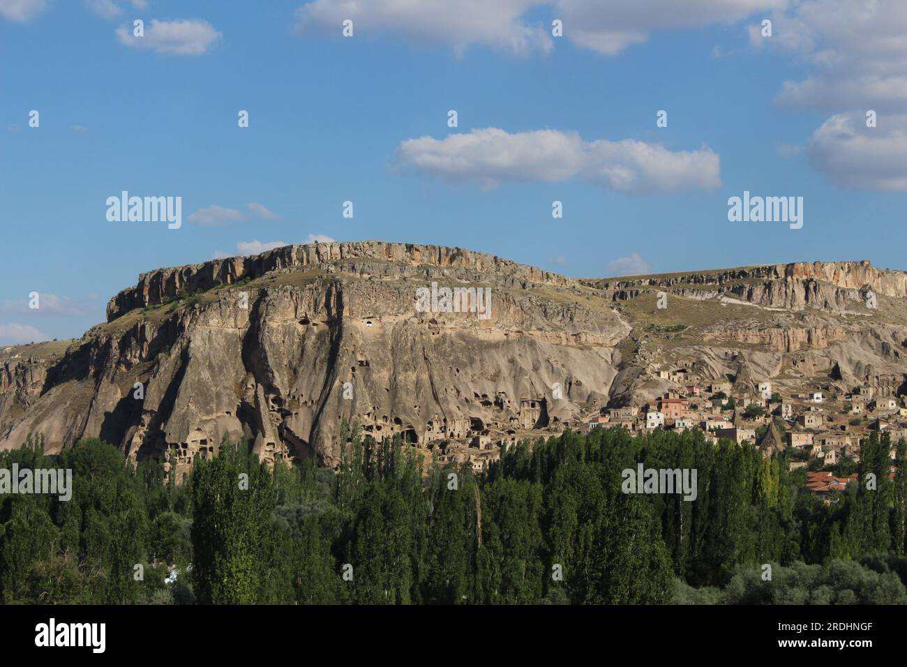 Nevsehir Türkei - Juli 2016 : Höhlenhaus in Kappadokien, unterirdische Stadt Stockfoto