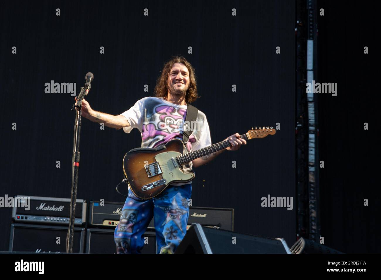 London, Vereinigtes Königreich. 21. Juli 2023 Red Hot Chili Peppers treten live im Tottenham Hotspur Stadion in London auf. Cristina Massei/Alamy Live News Stockfoto