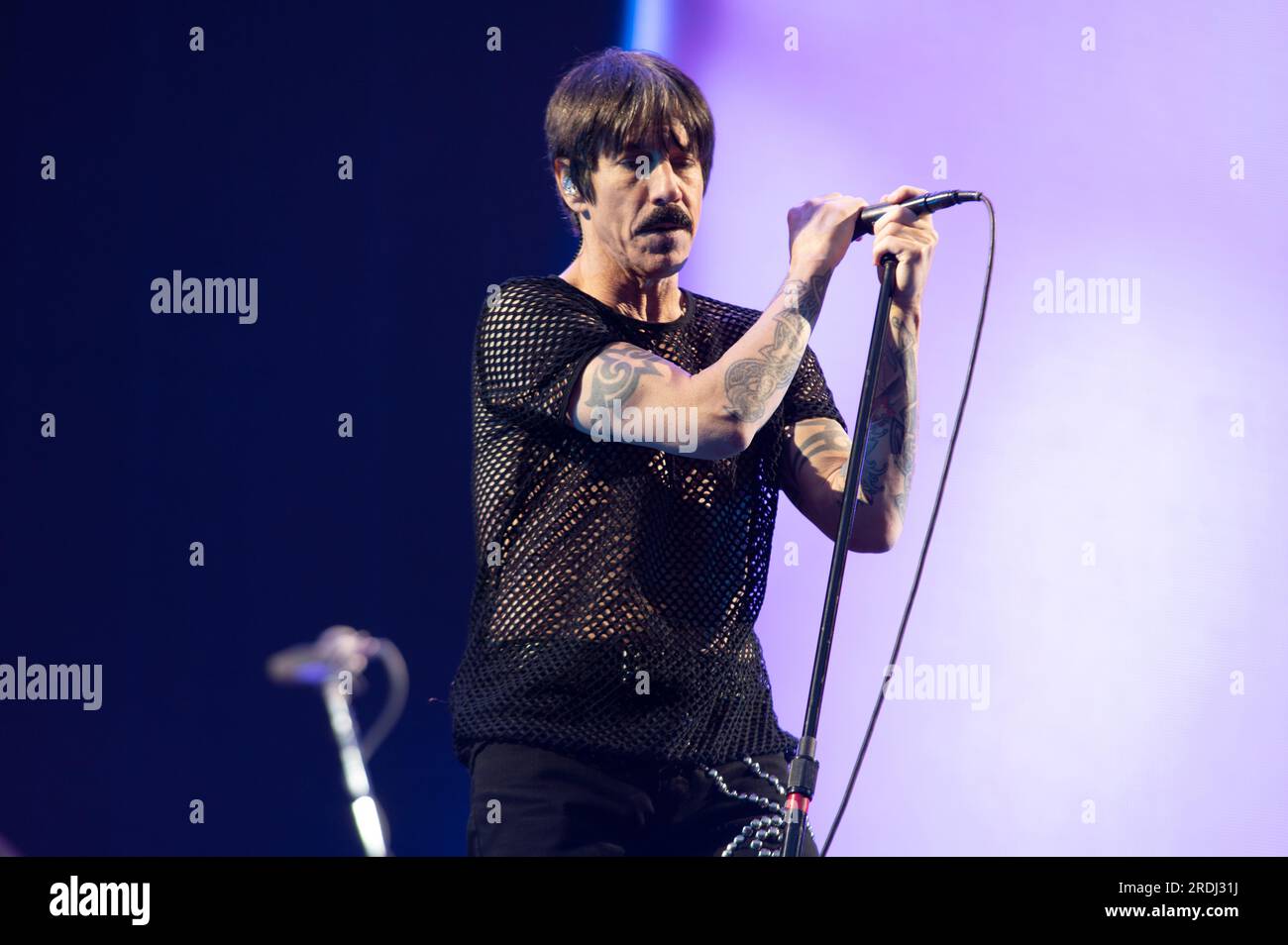 London, Vereinigtes Königreich. 21. Juli 2023 Red Hot Chili Peppers treten live im Tottenham Hotspur Stadion in London auf. Cristina Massei/Alamy Live News Stockfoto