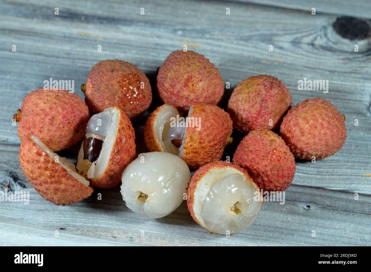 Lychee Fruit, Litchi chinensis, ein monotypes Taxon und das einzige