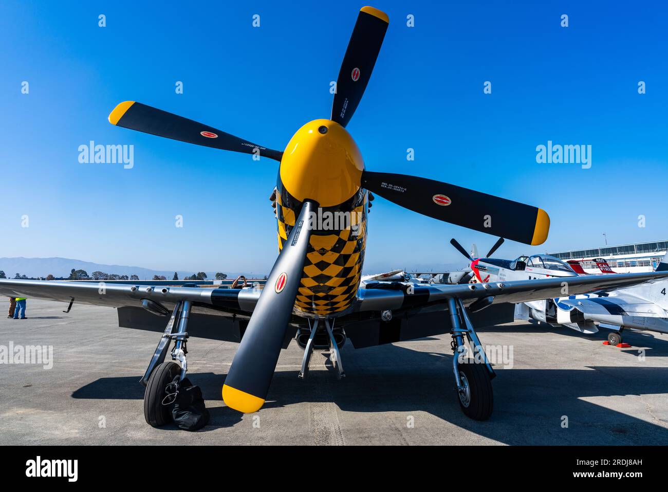 P-51 Mustang Stockfoto