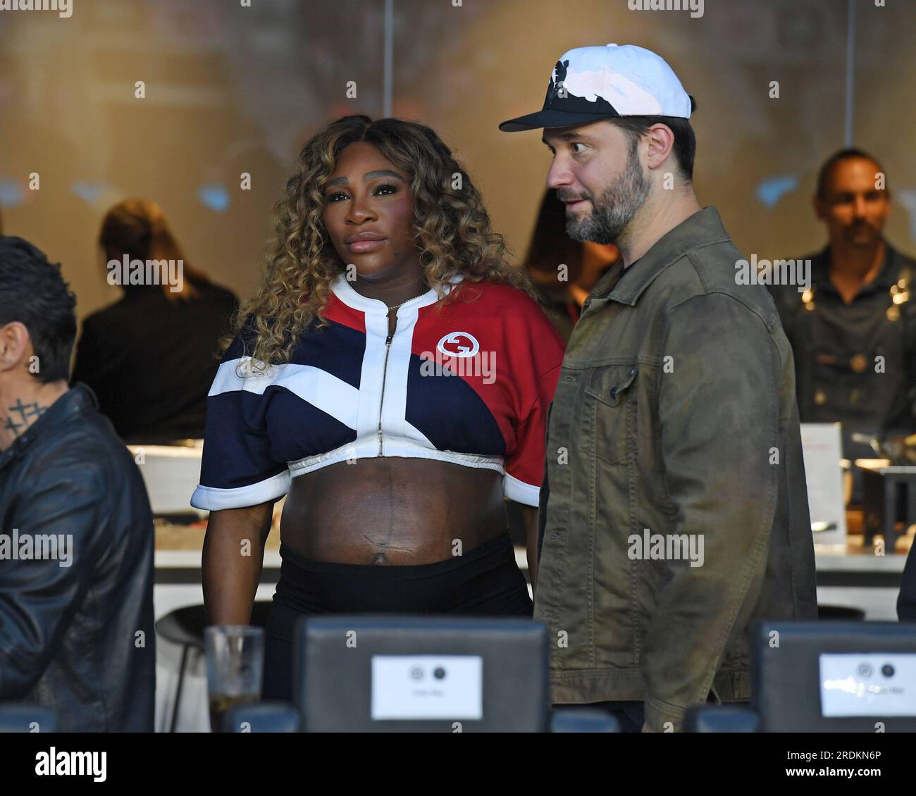 Fort Lauderdale, Florida, USA. 21. Juli 2023. Serena Williams und ihr ...