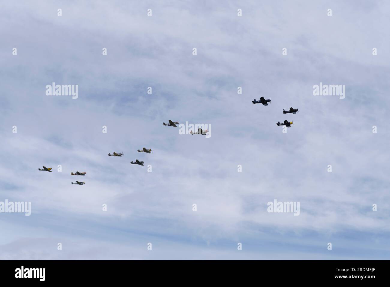 Balbo Formation, Flying Legends 2023, Church Fenton. Stockfoto