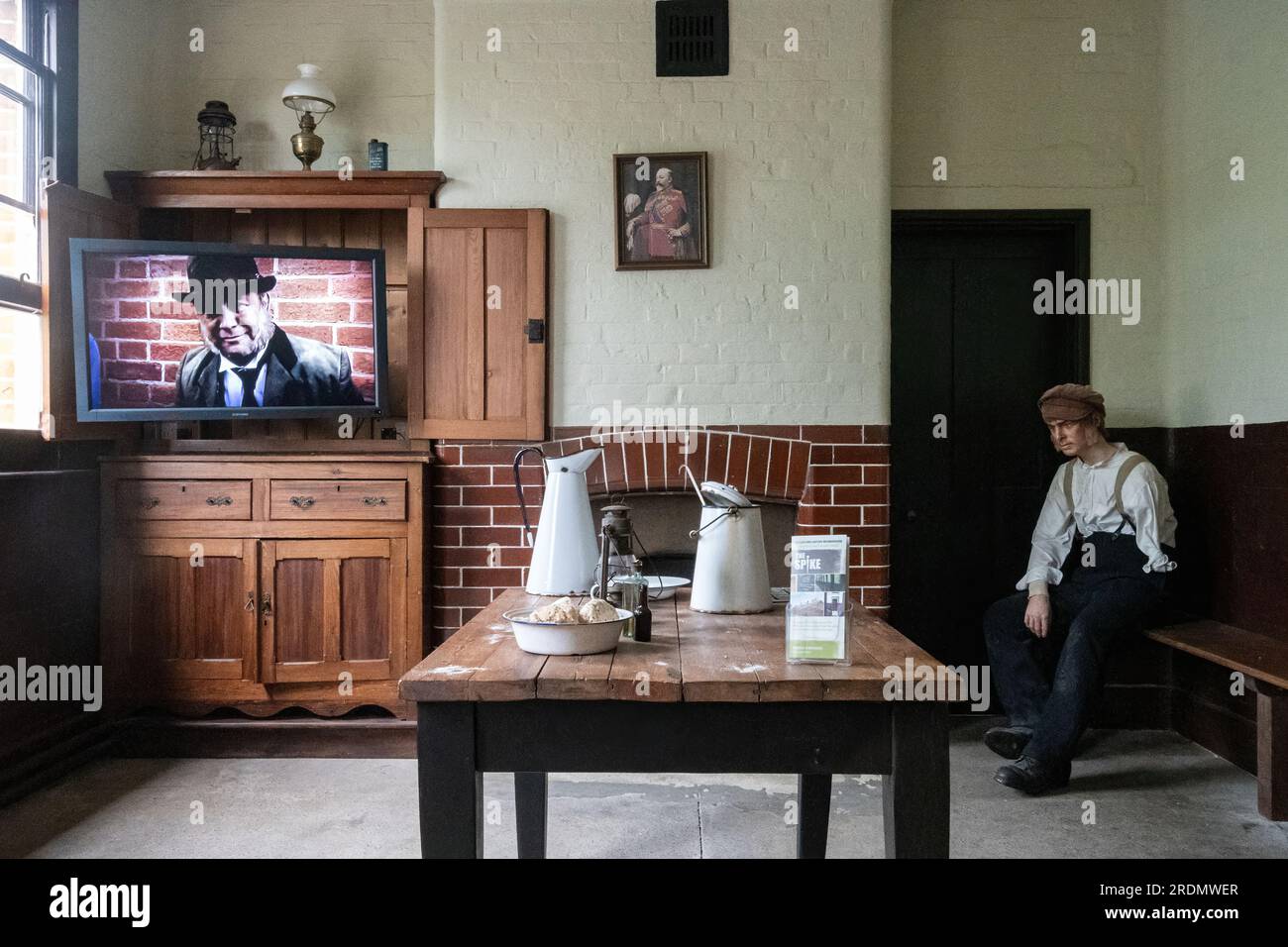 Das Spike Heritage Centre in Guildford, früher die Gelegenheitsstation für Landstreicher im Guildford Union Workhouse, Surrey, England, Großbritannien Stockfoto