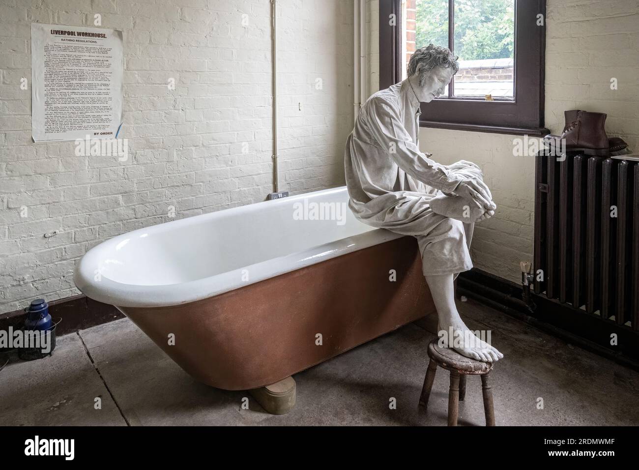 Das Spike Heritage Centre in Guildford, früher die Gelegenheitsstation für Landstreicher im Guildford Union Workhouse, Surrey, England, Großbritannien Stockfoto