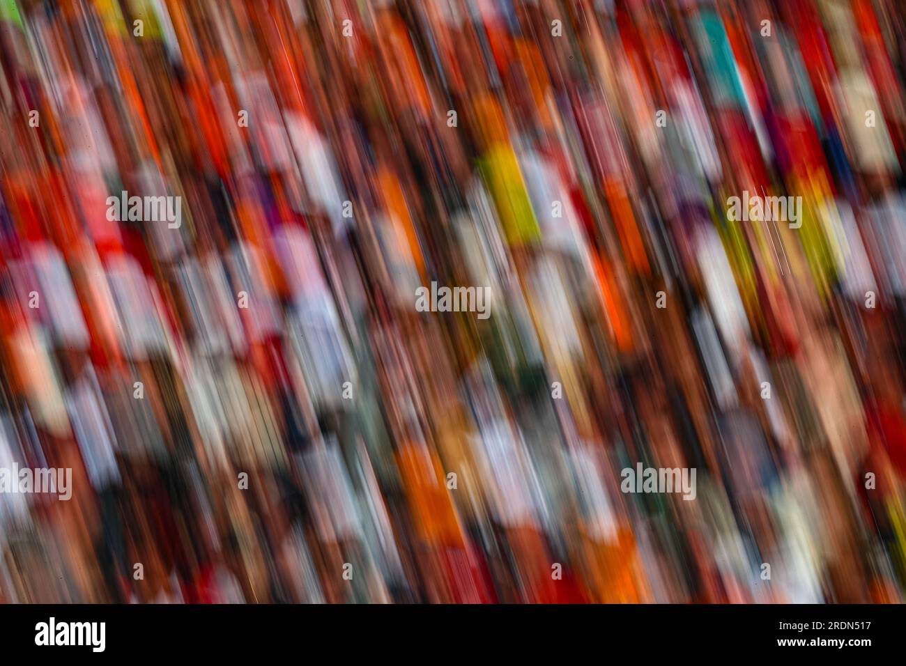 Public/Tifosi/Fan/Grandstand während des ungarischen GP, Budapest, 20-23. Juli 2023, beim Hungaroring, Formel-1-Weltmeisterschaft 2023. Stockfoto
