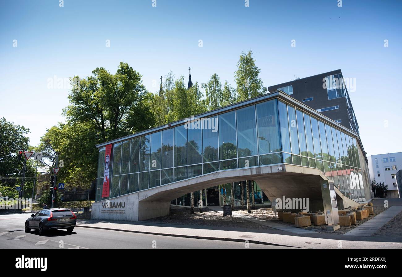 Vabamu Museum of Occupations and Freedom, gewidmet der 1940-1991. Epoche in der Geschichte Estlands Stockfoto
