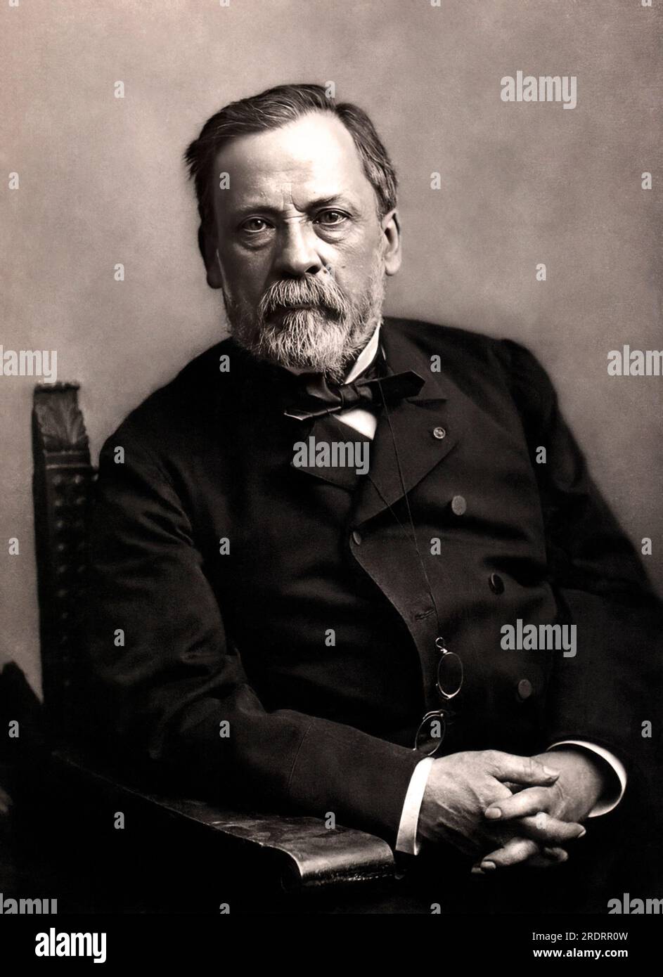 Louis Pasteur 1822 - 1895 Stockfoto