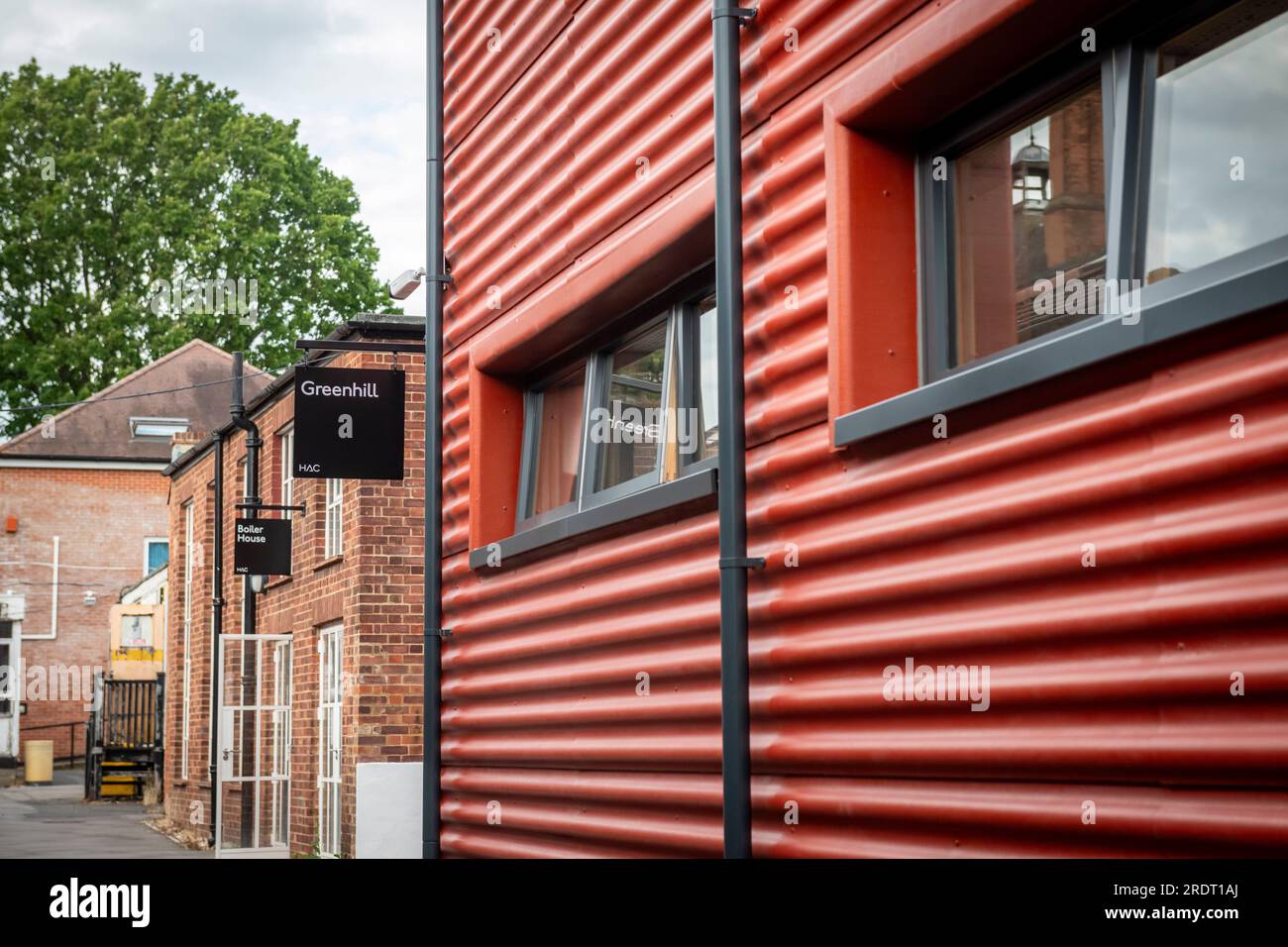 Harrow Art Centre Greenhill Building Stockfoto