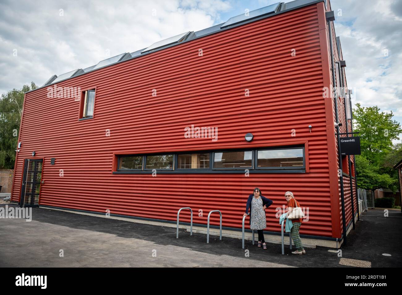 Harrow Art Centre Greenhill Building Stockfoto