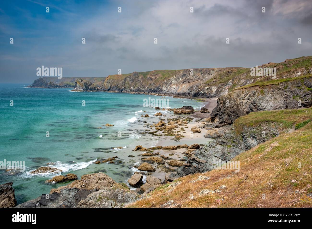 Südwestküste Pfad, Helston, Großbritannien Stockfoto