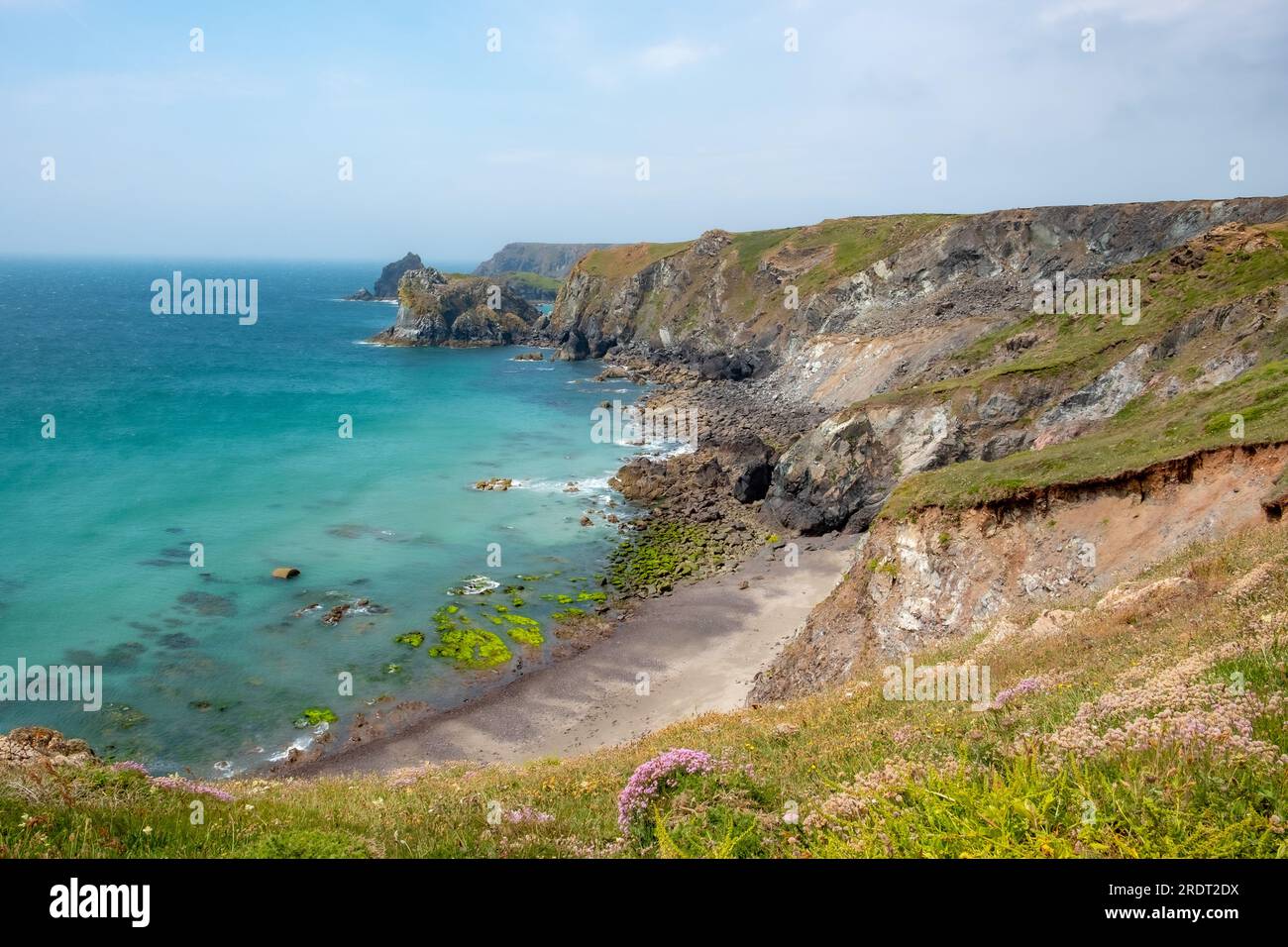 Südwestküste Pfad, Helston, Großbritannien Stockfoto