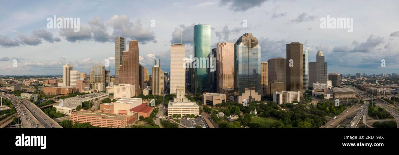 30. Mai 2020, Houston, Texas, USA: Houston ist die bevölkerungsreichste Stadt im US-Bundesstaat Texas, die viertgrößte Stadt der USA Stockfoto