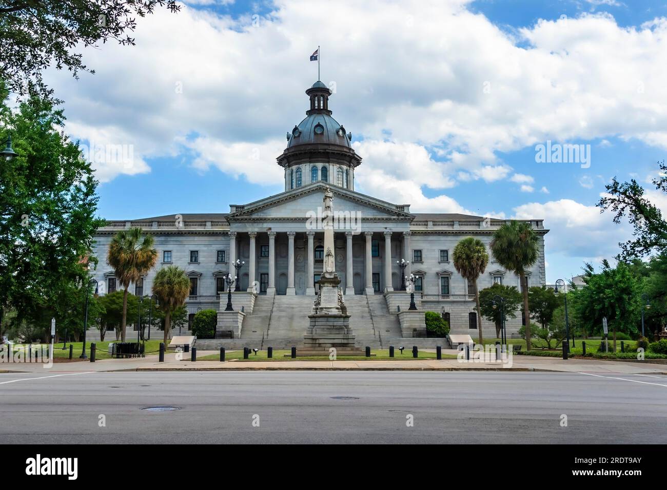 06. Mai 2020, Columbia, South Carolina, USA: Außenansicht des South Carolina State House in Columbia, South Carolina Stockfoto