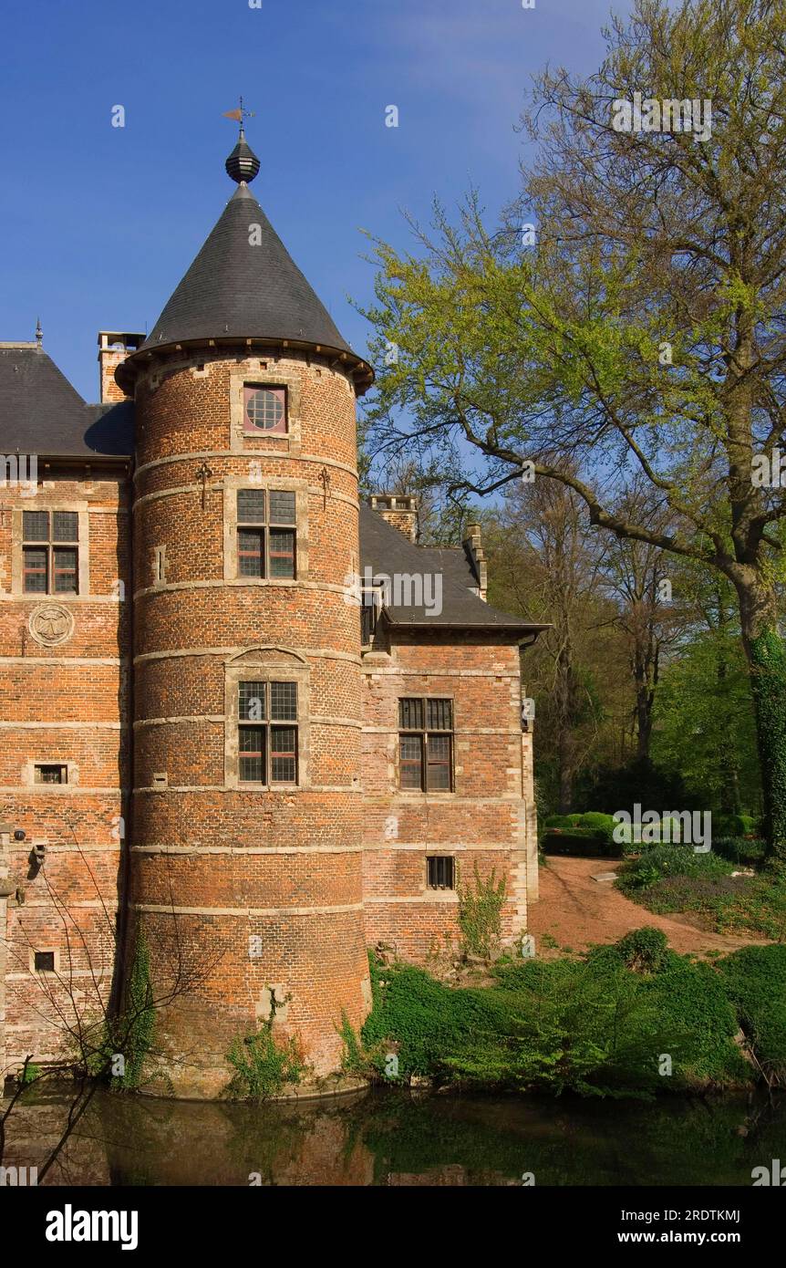 Schloss von Grand-Bigard, Belgien Stockfoto