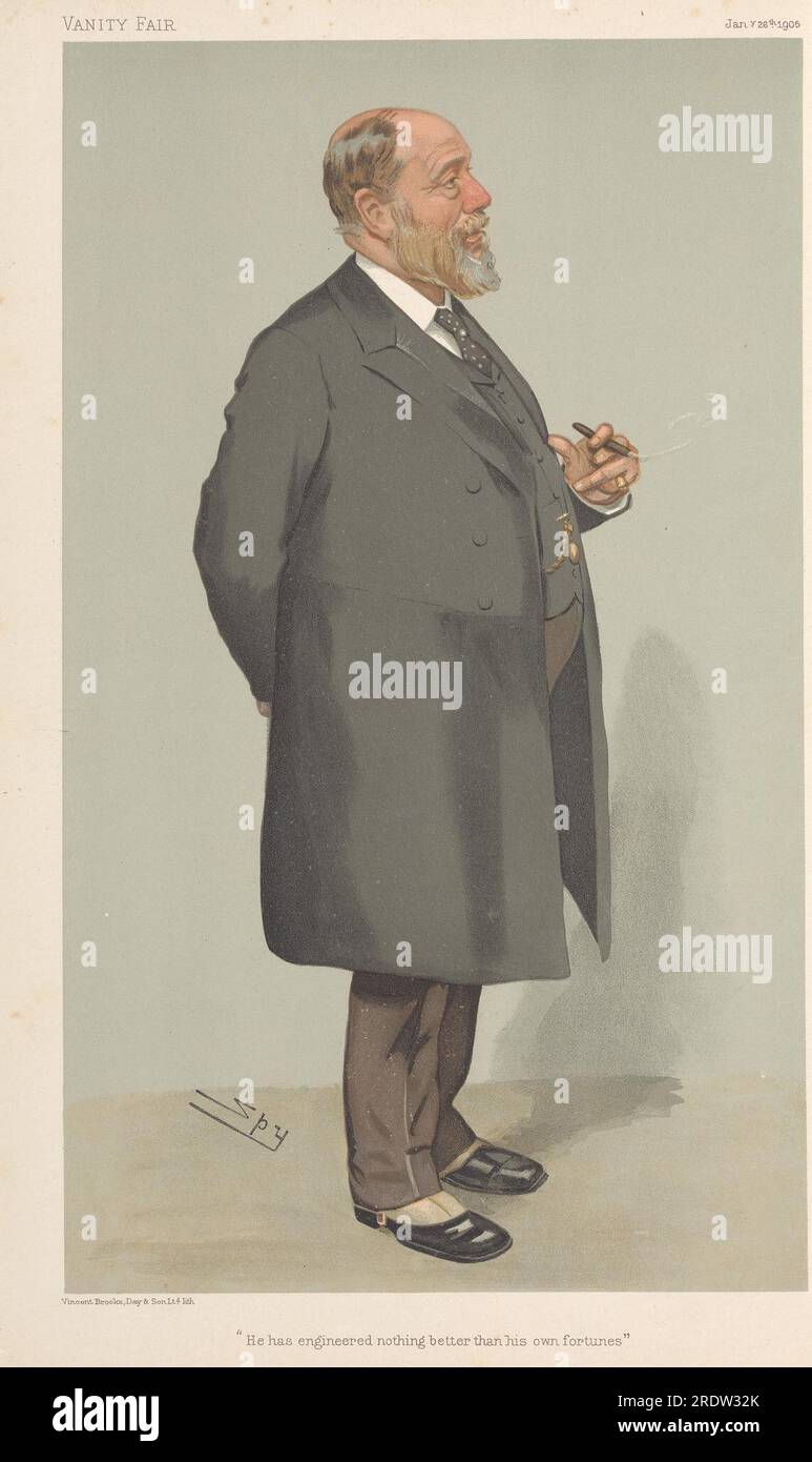 Vanity Fair - Geschäftsleute und Empire Builders. "Er hat nichts Besseres als sein eigenes Vermögen geschaffen." Sir John Wolfe-Barry. 26. Januar 1905 1905 von Leslie ward Stockfoto