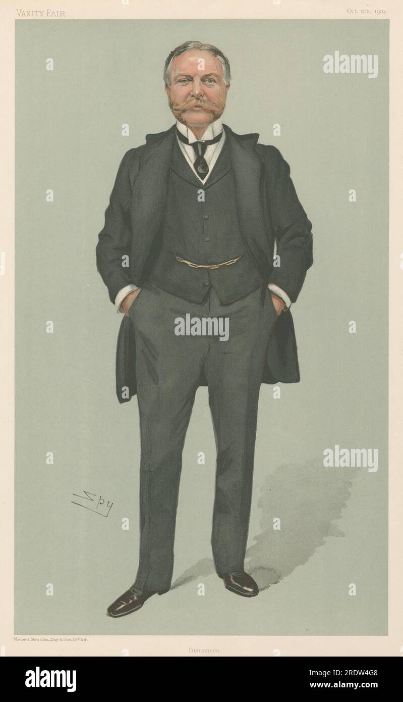 Politiker - Vanity Fair - Lord Duncannon. 6. Oktober 1904 1904 von Leslie ward Stockfoto