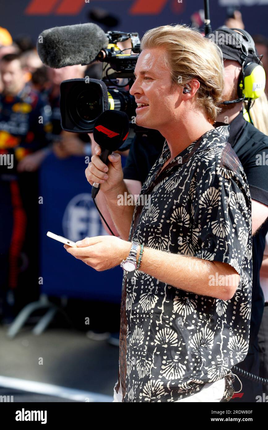 Budapest, Ungarn. 23. Juli 2023. Nico Rosberg (DEU), F1 Grand Prix von Ungarn am 23. Juli 2023 in Budapest, Ungarn. (Foto von HIGH TWO) dpa/Alamy Live News Stockfoto