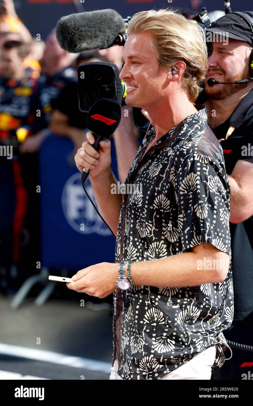 Budapest, Ungarn. 23. Juli 2023. Nico Rosberg (DEU), F1 Grand Prix von Ungarn am 23. Juli 2023 in Budapest, Ungarn. (Foto von HIGH TWO) dpa/Alamy Live News Stockfoto