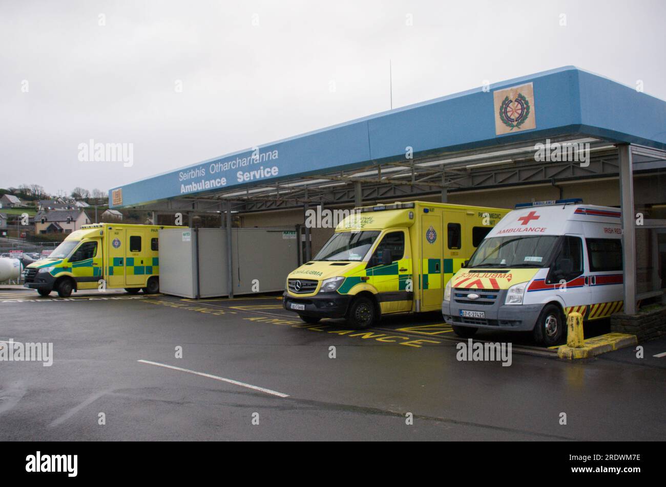 Krankenwagen. Kopierraum Stockfoto