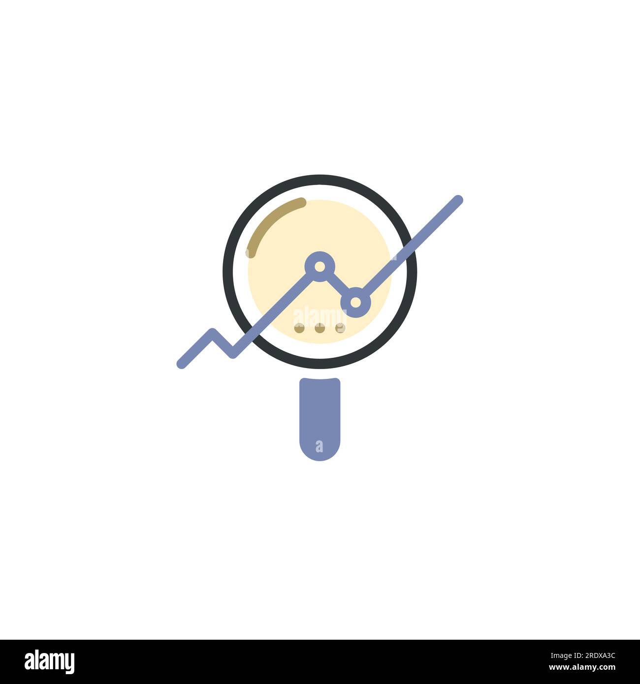 Durchführen von Analytics Audit Reports für Business Insights Stock Vektor