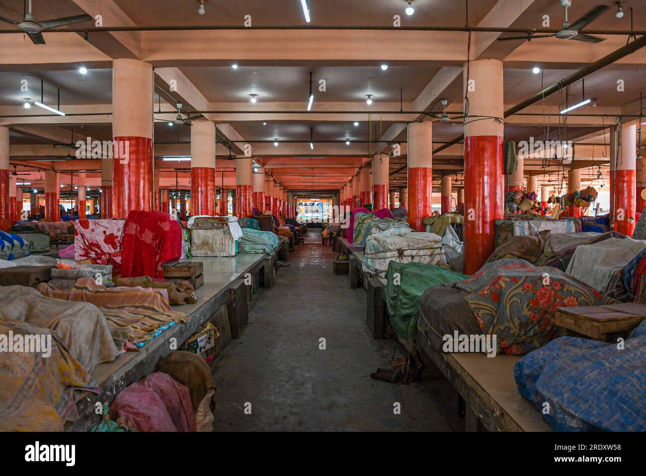 18. Juli 2023, Imphal, Manipur, Indien Allgemeine Sicht auf den