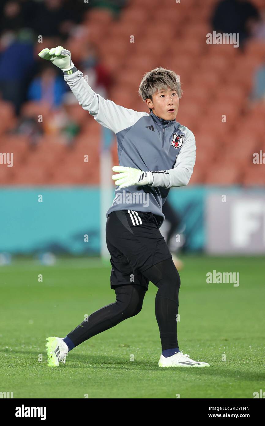 Hamilton, Neuseeland. 22. Juli 2023. Chika HIRAO (JPN), 22. Juli 2023 - Fußball/Fußball : #21Chika HIRAO erwärmt sich vor dem FIFA Womens World Cup Australien & Neuseeland 2023 Gruppe C zwischen Japan und Sambia im Waikato Stadium in Hamilton, Neuseeland. Kredit: AFLO/Alamy Live News Stockfoto