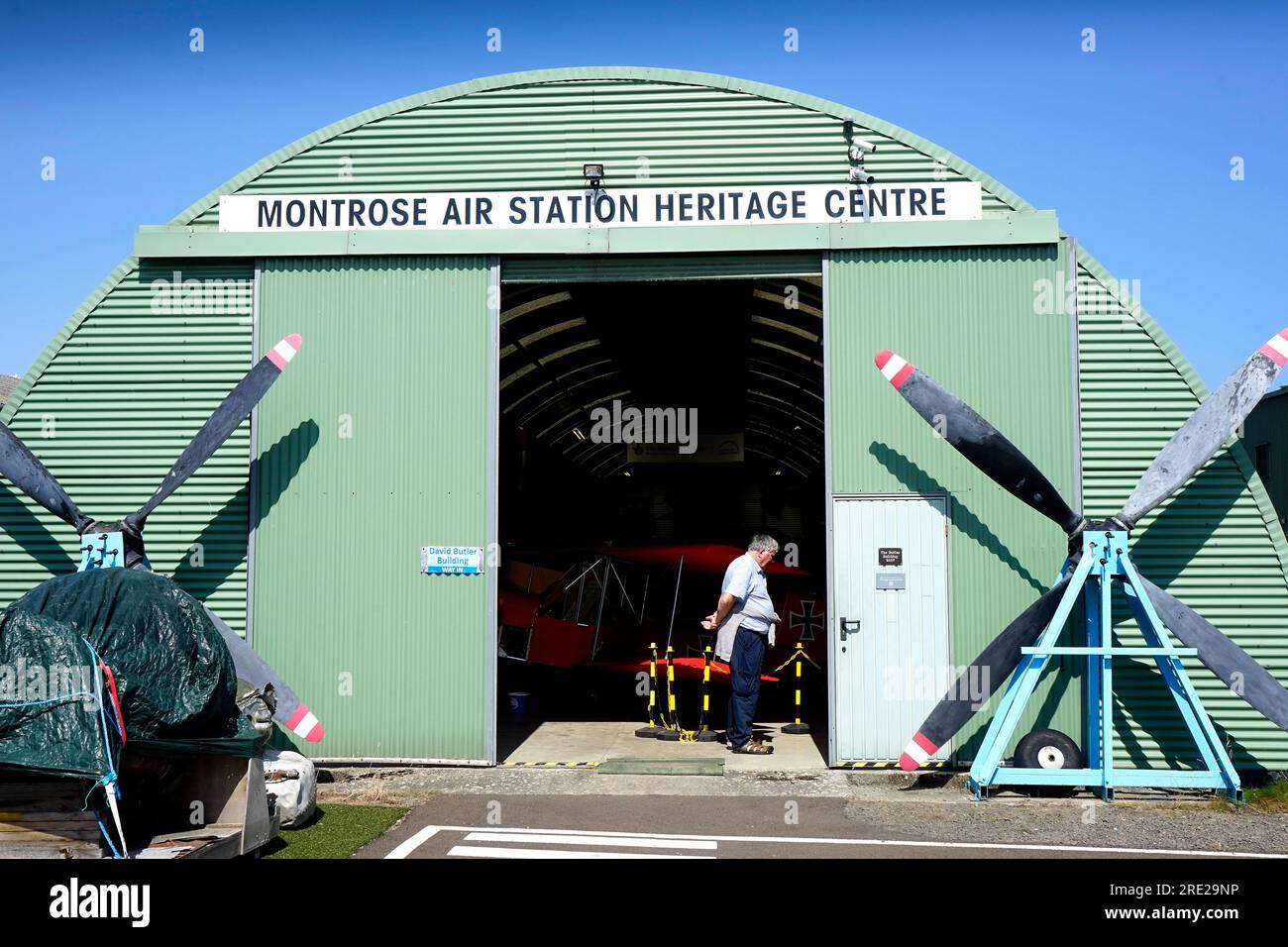 Air Station Heritage Centre, Montrose Scotland. Stockfoto