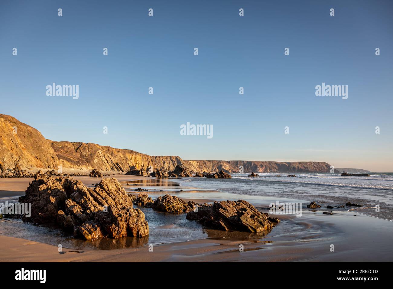 Marloes Beach, Pembrokeshire, Wales, Großbritannien Stockfoto