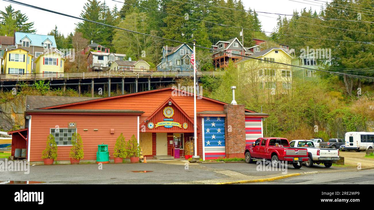 KETCHIKAN, ALASKA 5. Mai 2023 Ketchikan ist mit 8000 Einwohnern die