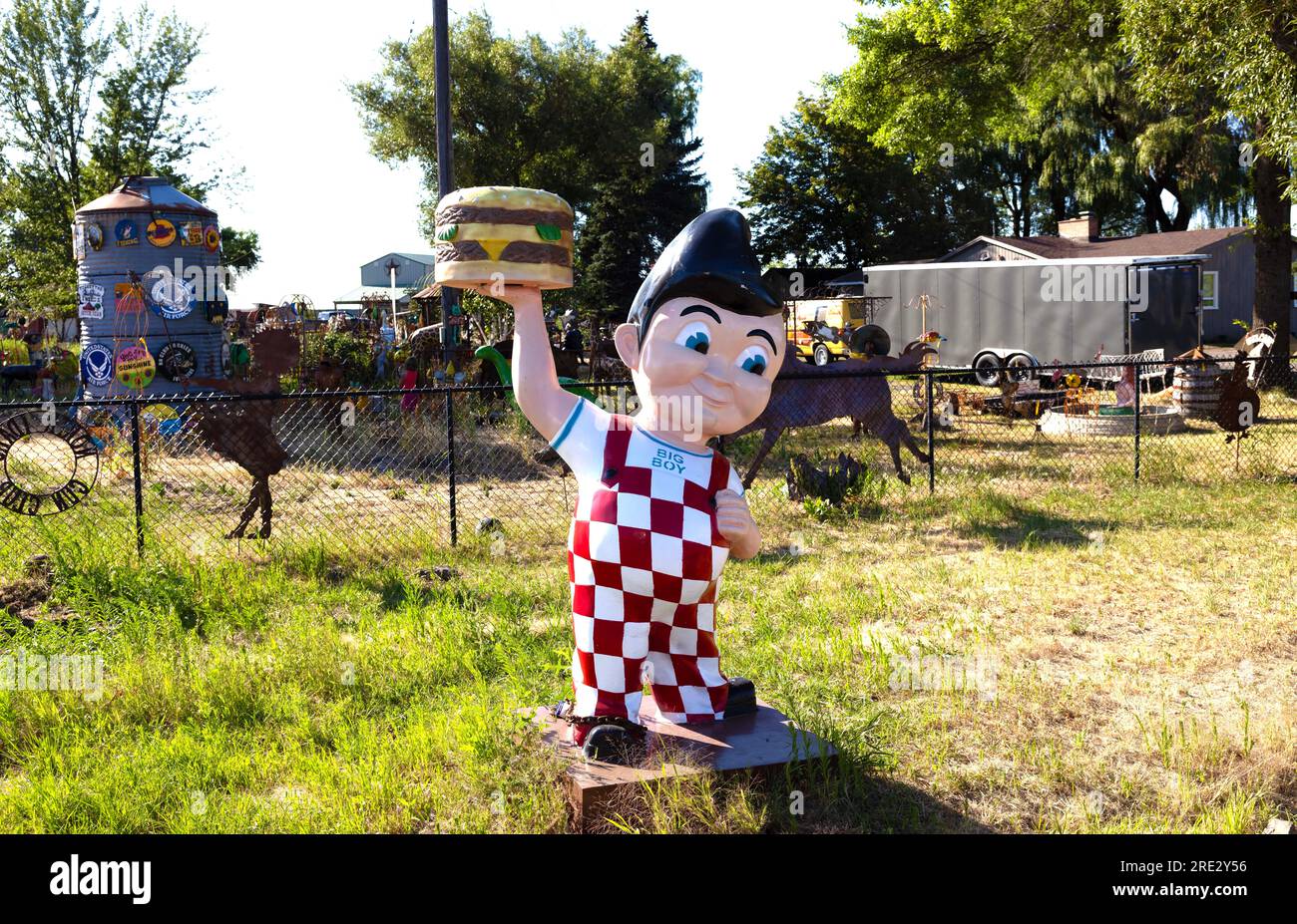 BOBS BIG-BOY-FIGUR Stockfoto