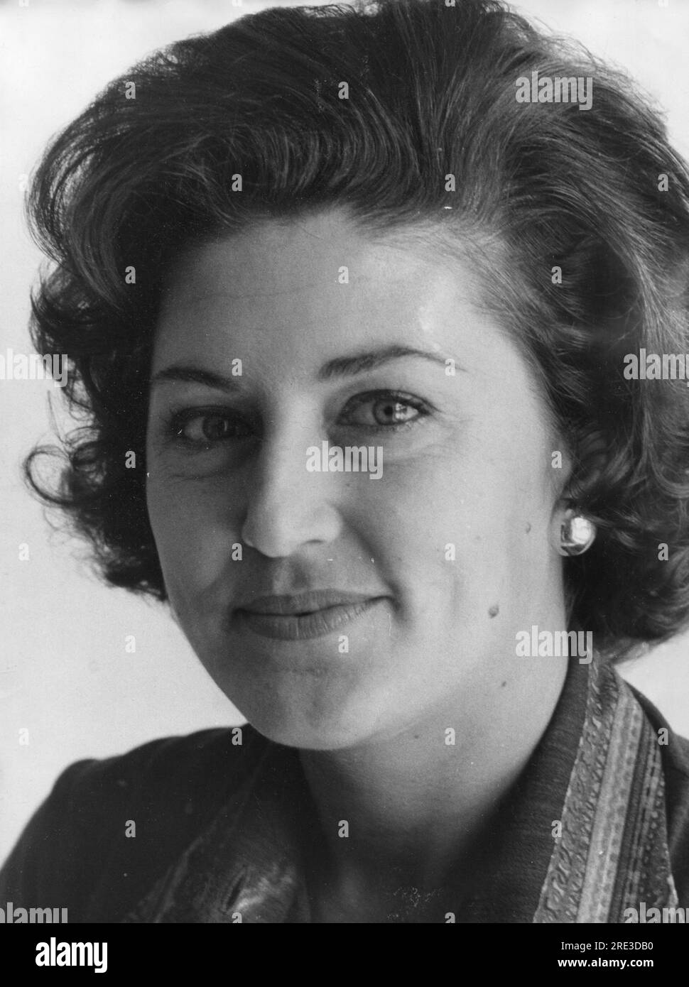 Tomowa-Sintow, Anna, * 22,9.1941, bulgarischer Opernsänger (Sopran), circa 1970, ADDITIONAL-RIGHTS-CLEARANCE-INFO-NOT-AVAILABLE Stockfoto
