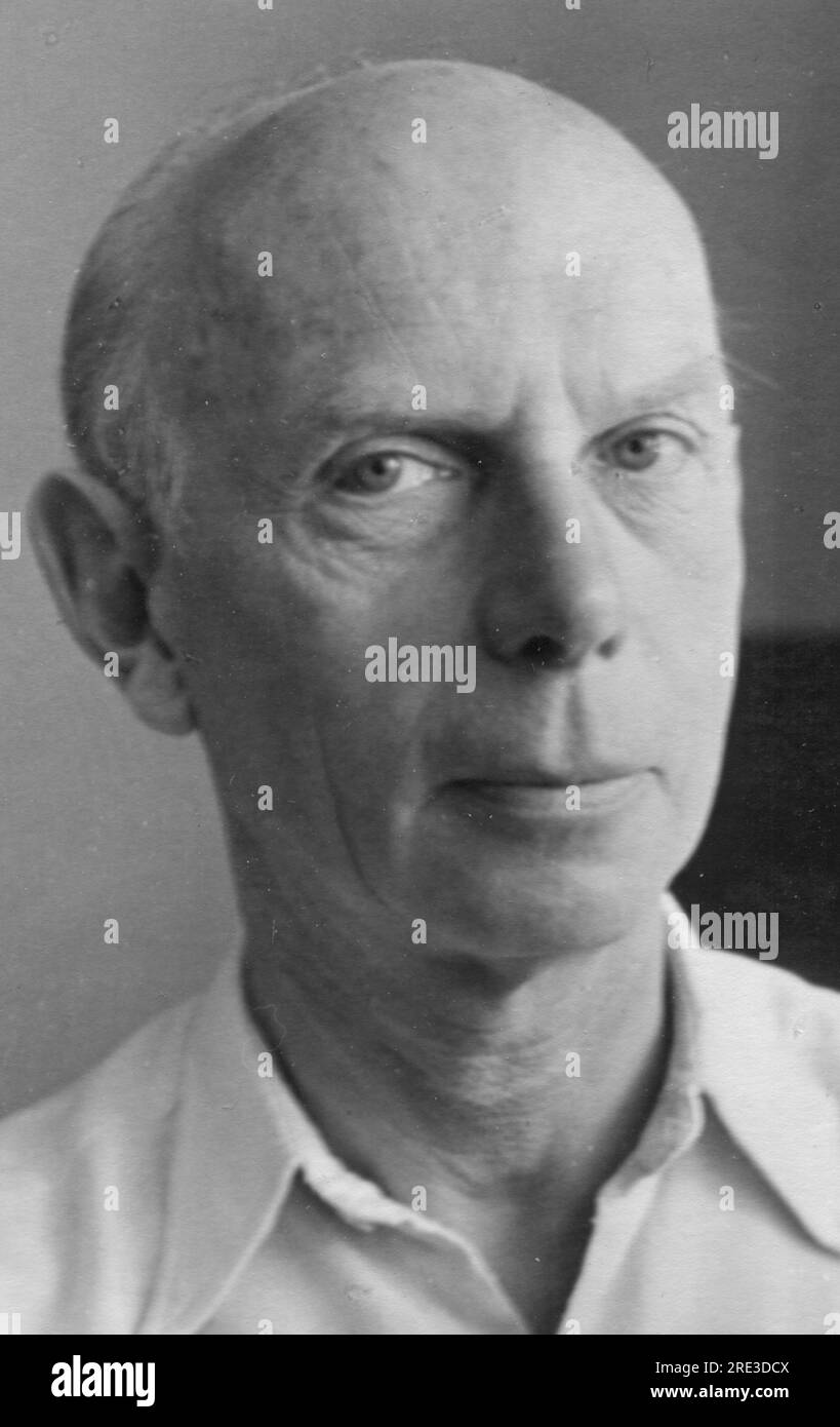 Werner, Alfred, 31.3.1911 - 14,7.1979, österreichischer amerikanischer Kunsthistoriker, 1950er, ADDITIONAL-RIGHTS-CLEARANCE-INFO-NOT-AVAILABLE Stockfoto