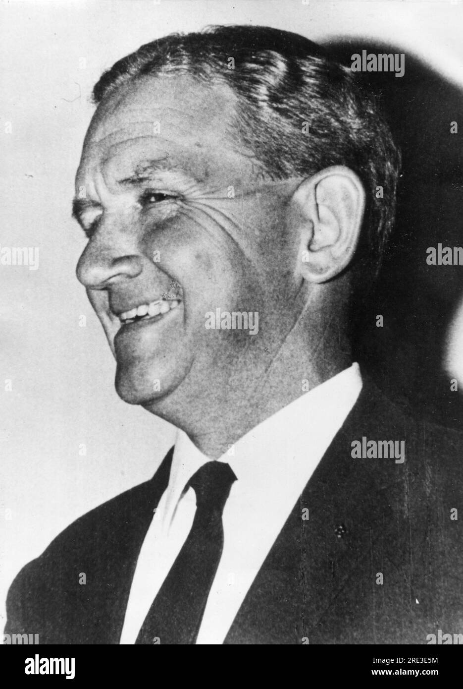 Whaley, William, rhodesischer Geschäftsmann, Mitglied der Verfassungskommission 1967-1969, Portrait, ADDITIONAL-RIGHTS-CLEARANCE-INFO-NOT-AVAILABLE Stockfoto