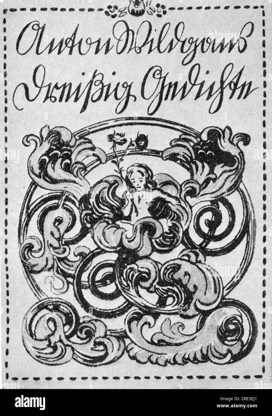 Wildgans, Anton, 17.4.1881 - 3,5.1932, österreichischer Autor/Autor, Werke, dreißig Gedichte, Titelseite, ADDITIONAL-RIGHTS-CLEARANCE-INFO-NOT-AVAILABLE Stockfoto